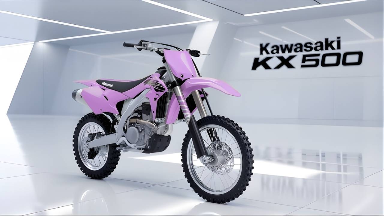 New 2026 Kawasaki KX 500